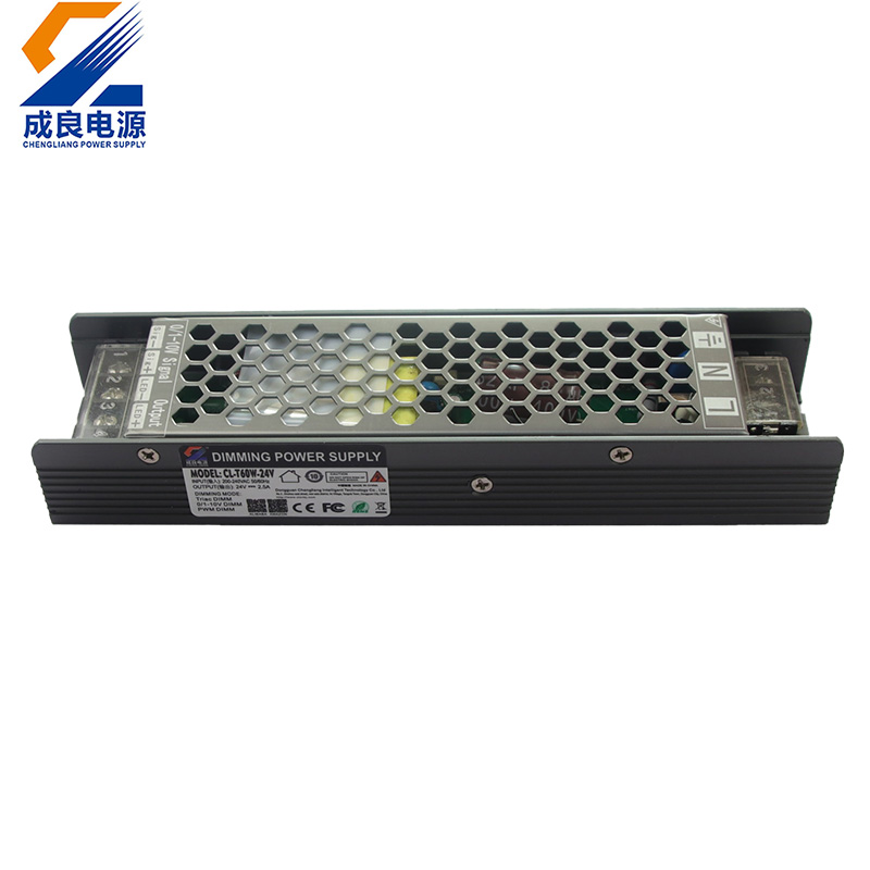 Triac 0-10V PWM DALI Fuente de alimentación de atenuación de DALI 24V 2.5A 60W Dimmable Conductor LED
